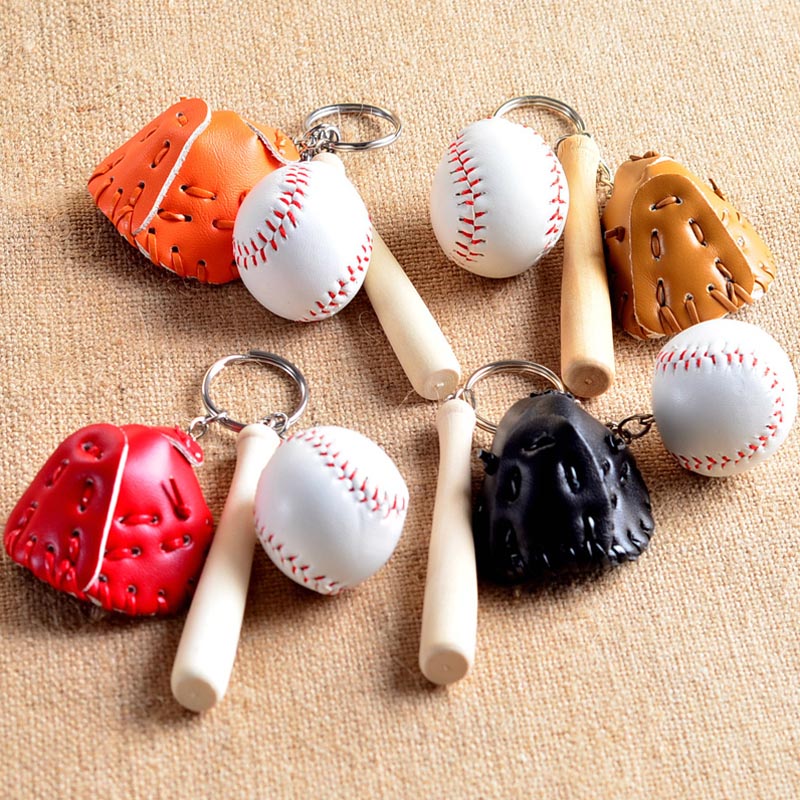 Baseball Bat Wooden Bat Batball Glove Mini brelkain