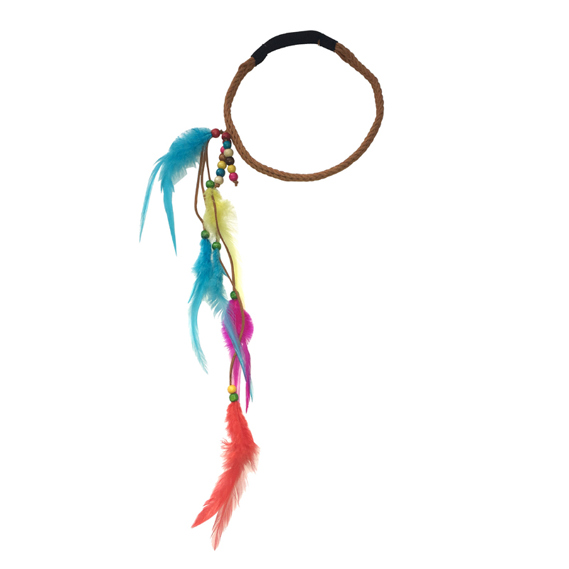 Boho Indian Feather Band