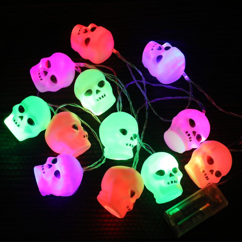 Kolorowe wewnętrzne 30 diod LED Ghost String Lights