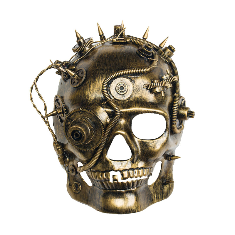Cyborg steampunk maska