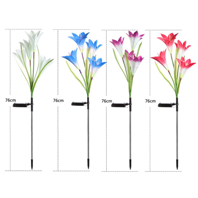 Flash Artificial Lily Flower Light