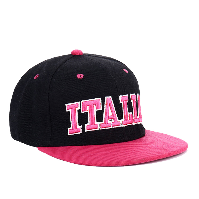 Czapka Gorras Hip Hop Flat Bill 6-panelowa sportowa czapka typu Snapback