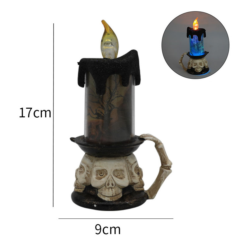 Halloween Decor LED Pumpkin Świeca