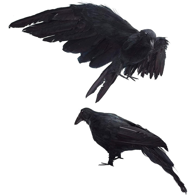 Halloween figurine crow Toys