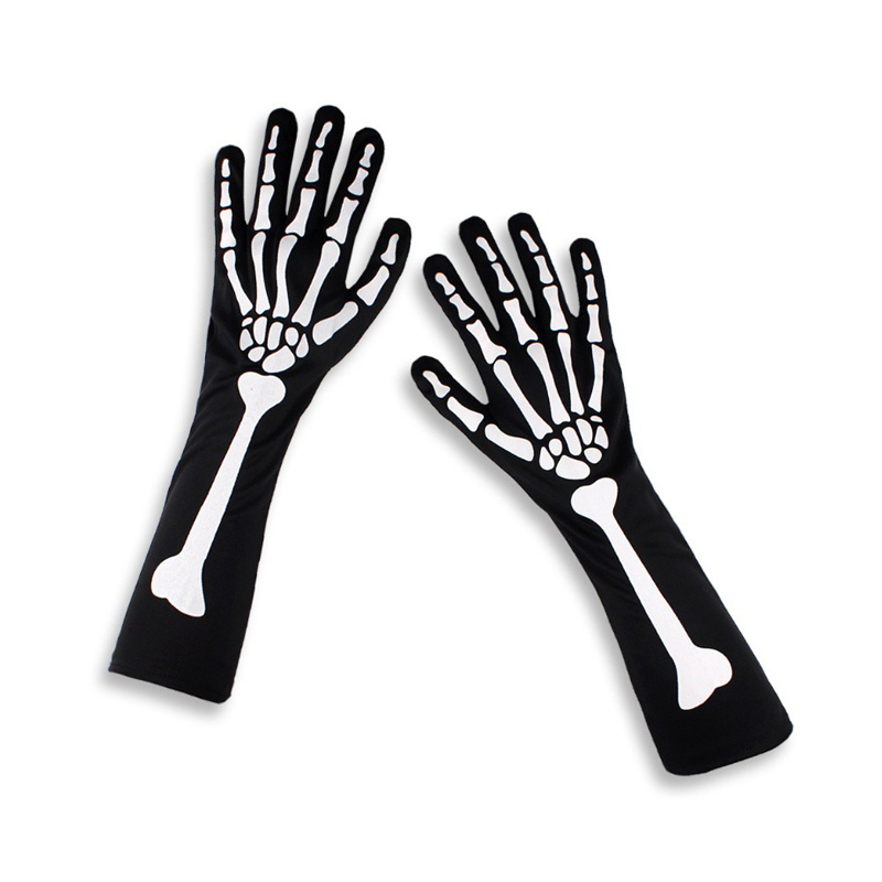 Halloween impreza przerażające długie rękawiczki