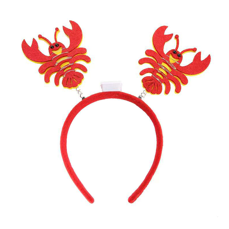 LED LED Rifish Headdress i okulary