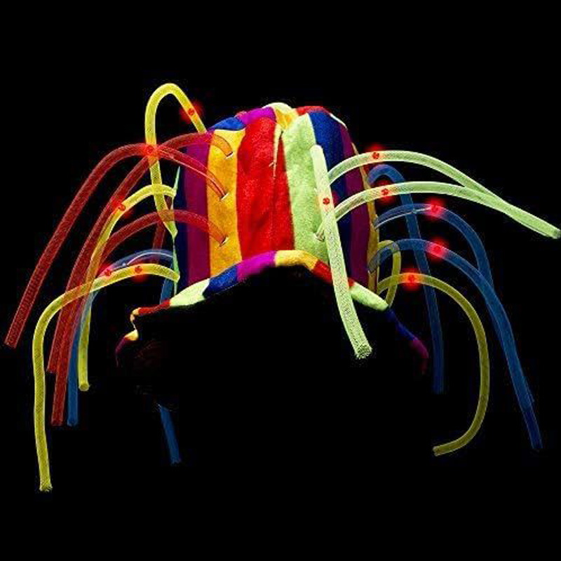 Led Funny Clown Crazy Hat