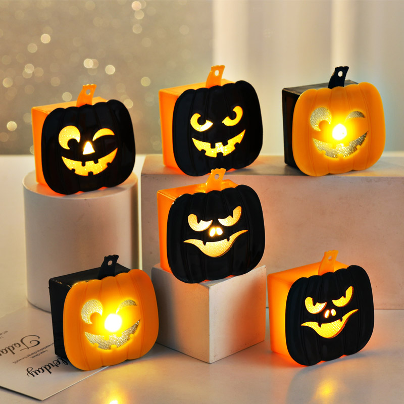 LED Tea Light Candles Halloween Dekoracja biurka