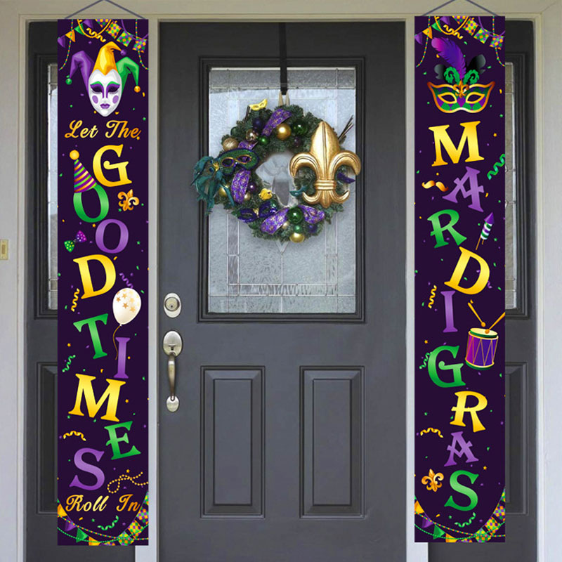 Mardi Gras Banner Banner Decor