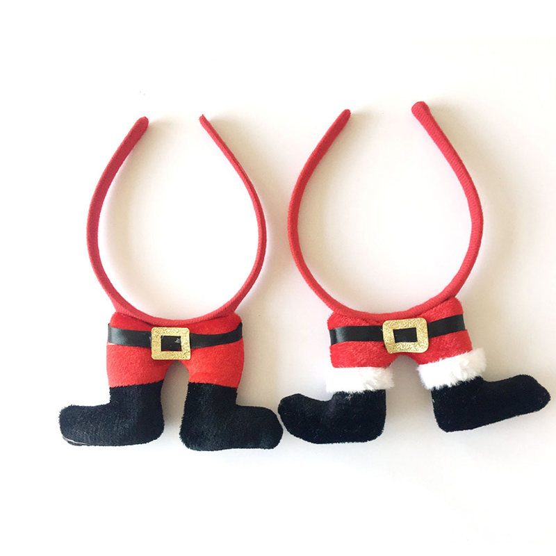 Party Hairbands Snowman Elf Legs Opaska na głowę