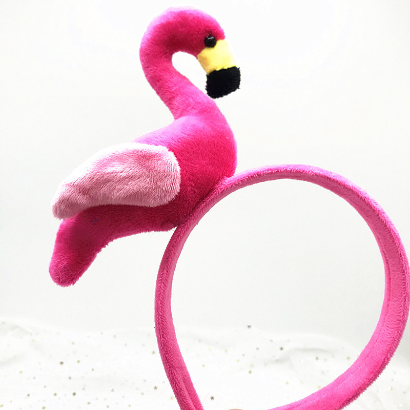 Różowy pałąk Flamingo