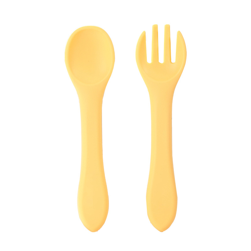 Silikonowe widelce i łyżki