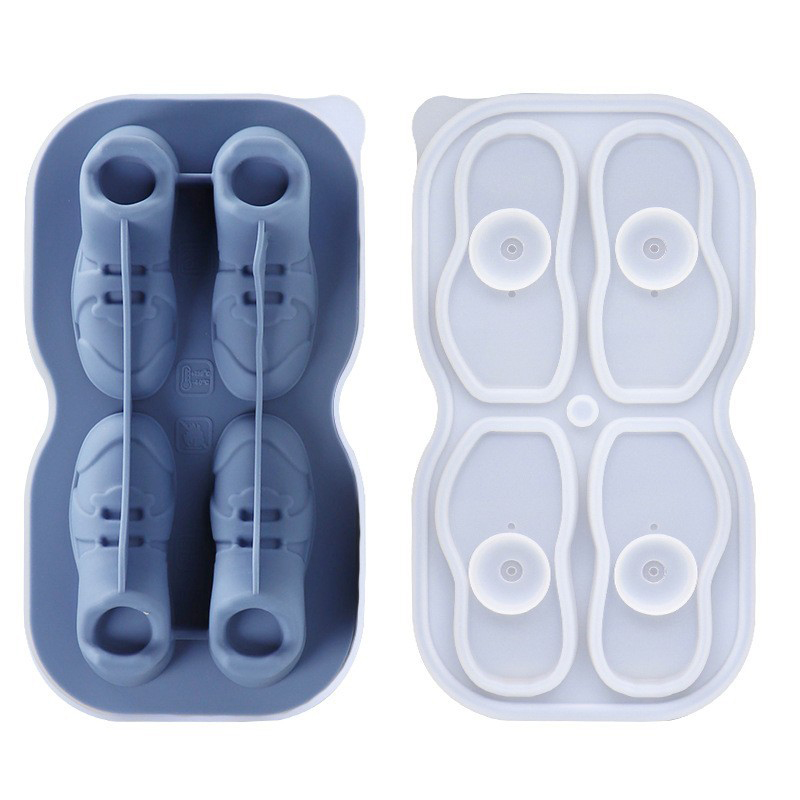 Buty silikonowe Kształt 4 Ice Tray Trwałe